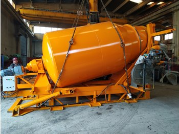 New Concrete mixer drum NT MAKINA ALUMINUM MELTING MIXER: picture 4