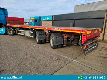 Dropside/ Flatbed semi-trailer Faymonville 2-ass. Vlakke dubbel 2x uitschuifbare oplegger / 2x gestuurd: picture 4