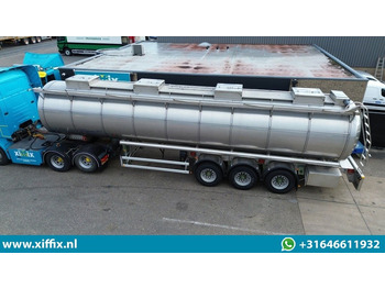 Tank semi-trailer Parcisa 3-ass. Geisoleerde RVS tankoplegger / ADR / Chemie / 1 Compartiment: picture 2