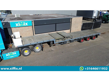 Low loader semi-trailer