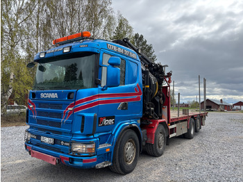 Crane truck SCANIA 164