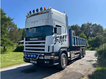 Hook lift truck SCANIA R124