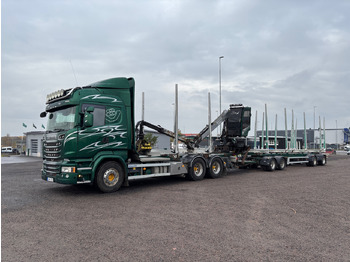 Timber truck SCANIA R 580