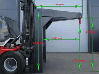 Diesel forklift Konecranes SMV15-1200C - Kranarm: picture 2