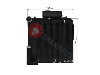 New Radiator for Telescopic handler MANITOU MLT634-120 MLT735-120 MLT845-120: picture 4