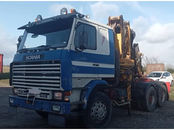 Tractor unit Scania R143-450 V8 Tractor unit with crane: picture 2