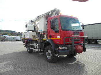 Truck mounted aerial platform Renault MIDLUM 220.14,4X4,HUBARBEITBÜHNE 16,5M, ISOLIERT: picture 4