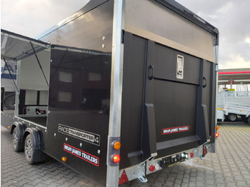 Autotransporter trailer BJT Race Transporter 4 550x212x188cm blackline ankippbar elekt. Seilwinde Alufelgen dark ASR 3500kg: picture 3