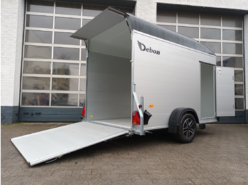 Closed box trailer Cargo Roadster 400 312x164x184cm Alu Poly black Seitentür Alufelgen Aluboden 1300kg Pullman 100km/H: picture 3