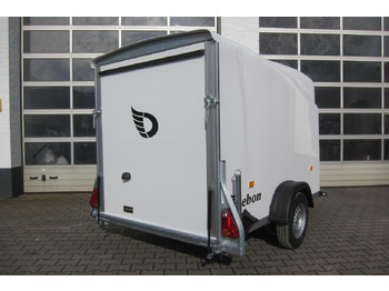 Closed box trailer Debon Cargo 1300 300x152x168cm white Pullman II 1300kg 100km/H Modell 2024: picture 5