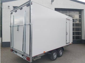 Closed box trailer Hochlader Koffer TFSP 420T.01 420x200x210cm aero Rampe Seitentür 230V IL 13" 100km/H 2700kg: picture 5