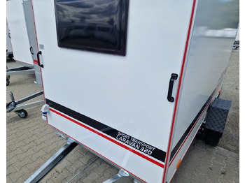 Caravan Koffer Camp TFS ST 320.01 320x150x180cm Premium Rampe Seitentür Fenster Bett 1300kg 100km/H: picture 2