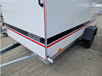 Caravan Koffer Camp TFS ST 320.01 320x150x180cm Premium Rampe Seitentür Fenster Bett 1300kg 100km/H: picture 3