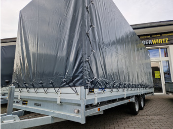 Curtainsider trailer MEDAX - 2 3000 611x203x210cm Hochplane 12" niedrig Fahrwerk 3000kg: picture 3