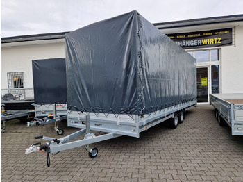 Curtainsider trailer MEDAX - 2 3000 611x203x210cm Hochplane 12" niedrig Fahrwerk 3000kg: picture 4