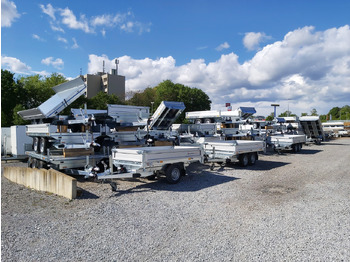 Tipper trailer Saris Kipper K1 276 170 2700 2 276x170x30cm black Edition Handpumpe 13" 2700kg: picture 3