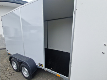 Closed box trailer Saris Koffer GO 356 169 200 2700 2 356x169x200cm Hecktüren Seitentür grau GFK (L) 2700kg: picture 3