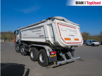 Skip loader truck MAN TGS 41.480 8x4 BB CH Schmitz Muldenkipper: picture 3