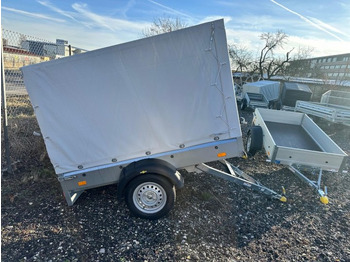 New Car trailer Humbaur Steely DK kippbar Tieflader mit Hochplane 140cm, 750 kg, 2050 x 1095 x 300 mm: picture 3
