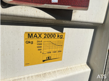 Tail lift Bakgavellyft Zepro ZHD 2000-175 MA: picture 3