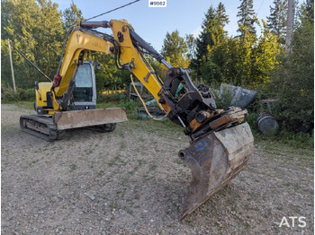 Crawler excavator Excavator Wacker Neuson ET90, Tiltrotator, buckets (Video): picture 2