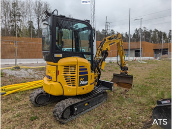 Mini excavator Mini Excavator Komatsu PC26MR (See Video): picture 3