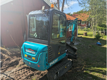 Excavator Mini excavator Sunward SWE20F with buckets SEE VIDEO: picture 3