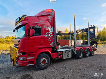 Timber truck SCANIA R 730