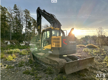 Crawler excavator Volvo ECR145DL Crawler excavator with rotor and buckets: picture 5