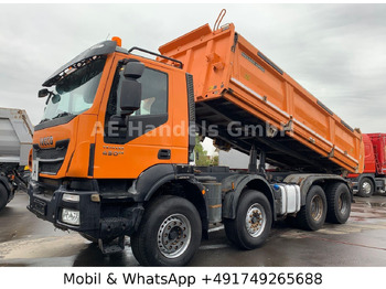 Tipper Iveco Trakker 450 E6 BB 8x4 Meiler *13m³/Bordmatik/AP: picture 3