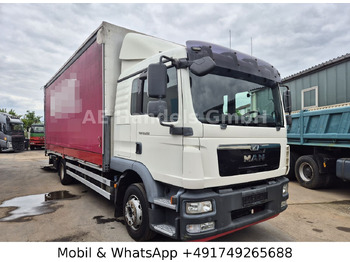 Curtainsider truck MAN TGM 12.290