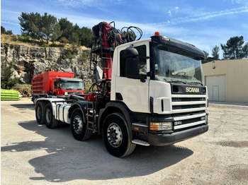 Hook lift truck SCANIA 124