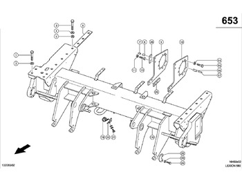 Axle and parts CLAAS