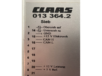 Electrical system CLAAS