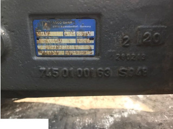 Differential gear for Agricultural machinery Fendt - Most Przedni TYP: x 711 - Dyfer: picture 5