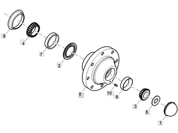 Wheel hub JOHN DEERE