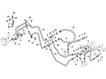 Steering hose JOHN DEERE