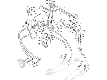 Steering hose JOHN DEERE