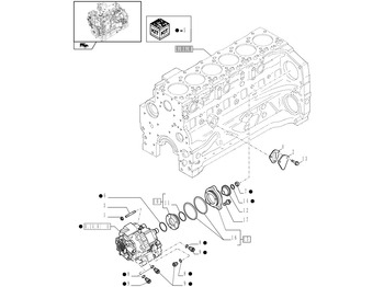Engine bearing NEW HOLLAND