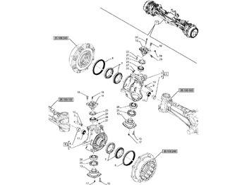Steering knuckle NEW HOLLAND