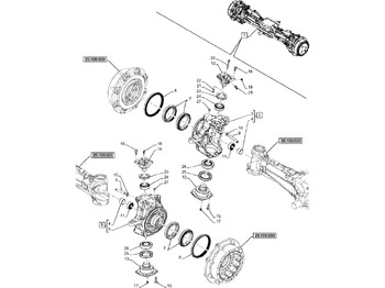 Steering knuckle NEW HOLLAND