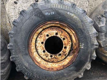 Wheel and tire package for Material handling equipment Sanderson , Matbro , Claas Ranger - Felgi 14x20 Koła Felga: picture 2