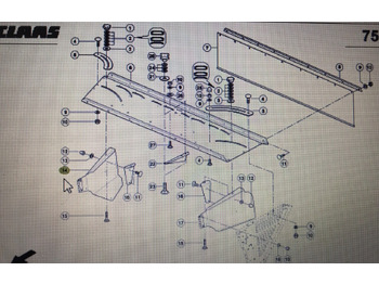 Spare parts CLAAS
