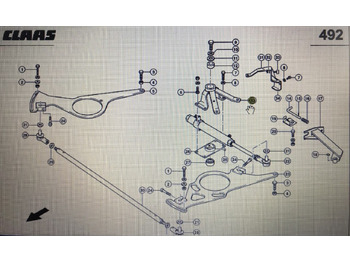 Spare parts CLAAS