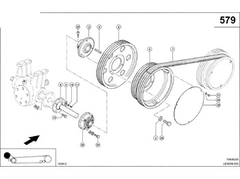 Spare parts CLAAS