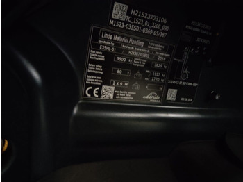 Electric forklift Linde E35HL-01: picture 2