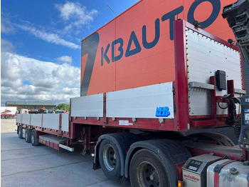Low loader semi-trailer NOR SLEP SE 42 P PLATFORM L=9268 - 13681 mm: picture 3