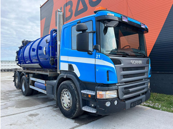 Vacuum truck Scania P 420 6x2*4 ADR TANK INTERCONSULT 14230 l / VACUUM Pagani MEC 8000 year 2017: picture 3