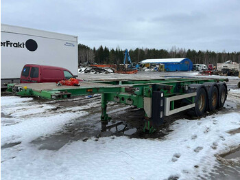 Container transporter/ Swap body semi-trailer TURBO'S HOET