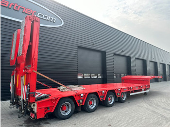 Low loader semi-trailer Goldhofer Tieflader / Zwangslenkung / ausziehbar: picture 2